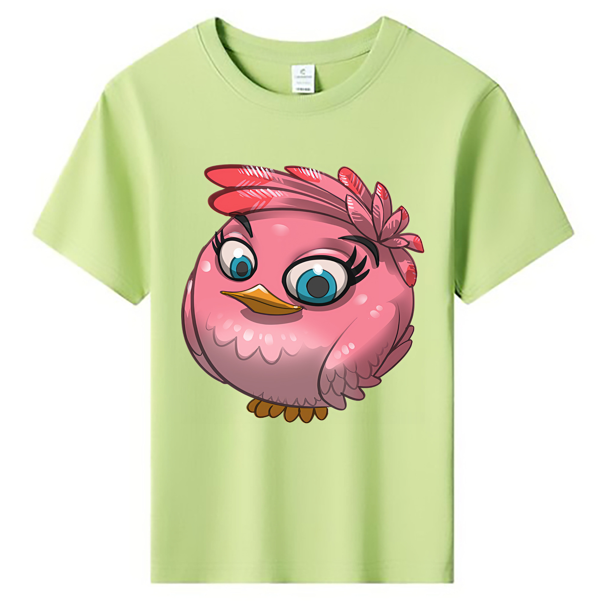 （画像用） Angry Birds アングリーバード 綿100％キッズTシャツ（フロントプリント）